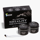 Sayan Shilajit Resin 73g front view packaging