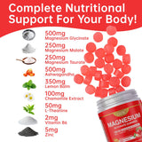 SAYIDON Magnesium Glycinate Gummies 500mg ingredients list