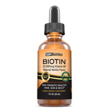 SBR Nutrition Extra Strength Liquid Biotin 1oz front view