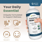 SCD Probiotics Probiotic Supplement 522g side view
