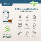 SCD Probiotics Probiotic Supplement in a glass