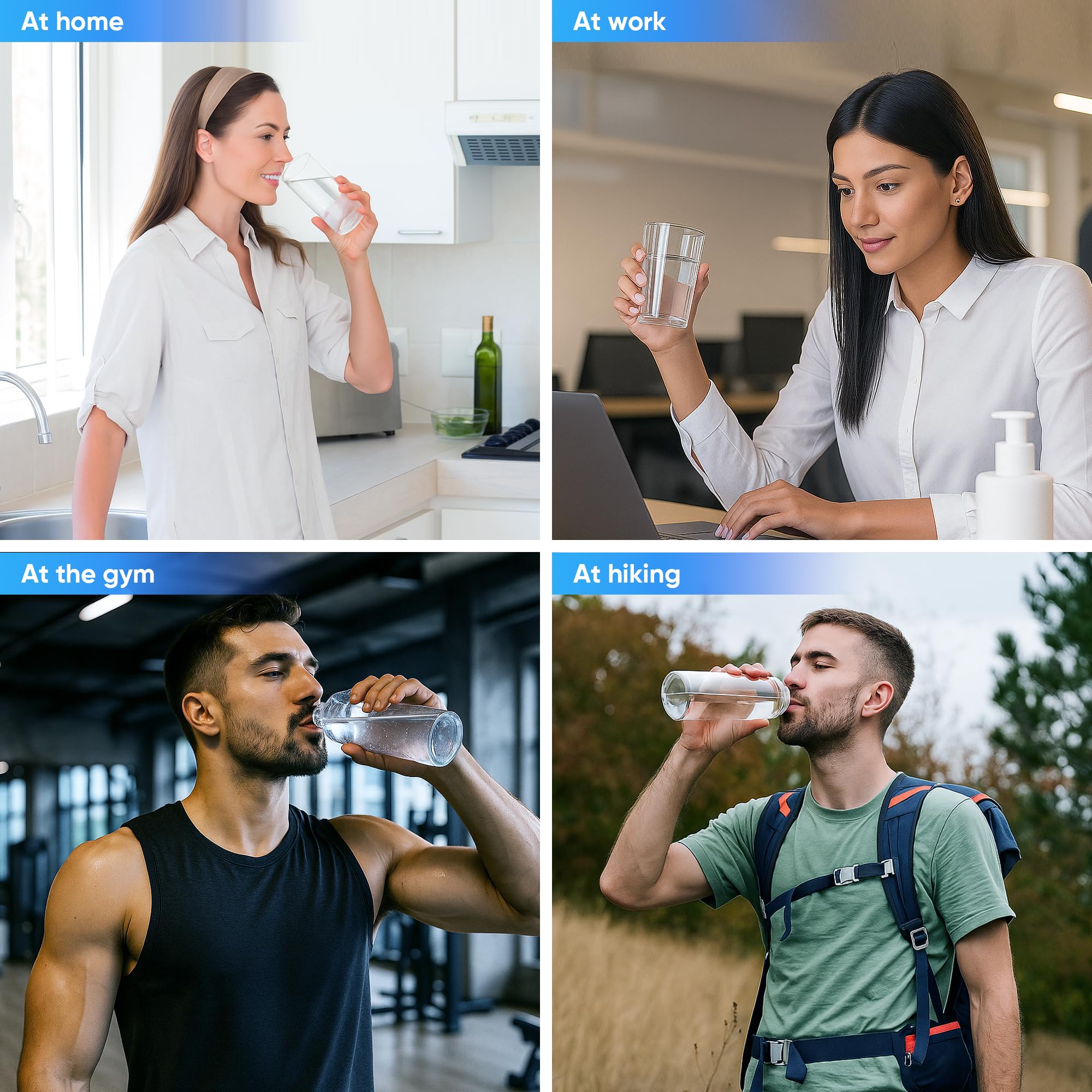ScentDinbor H2 Molecular Hydrogen Water Tablets showing quick-dissolving feature