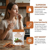 SCEZROB Ceylon Cinnamon Softgels packaging side view