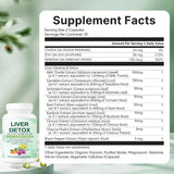 SCEZROB Milk Thistle 20-in-1 Liver Support Capsules opened bottle