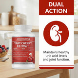 SCEZROB Tart Cherry Extract Capsules 3600mg capsules on a table