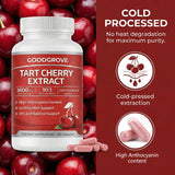 SCEZROB Tart Cherry Extract Capsules 3600mg opened bottle