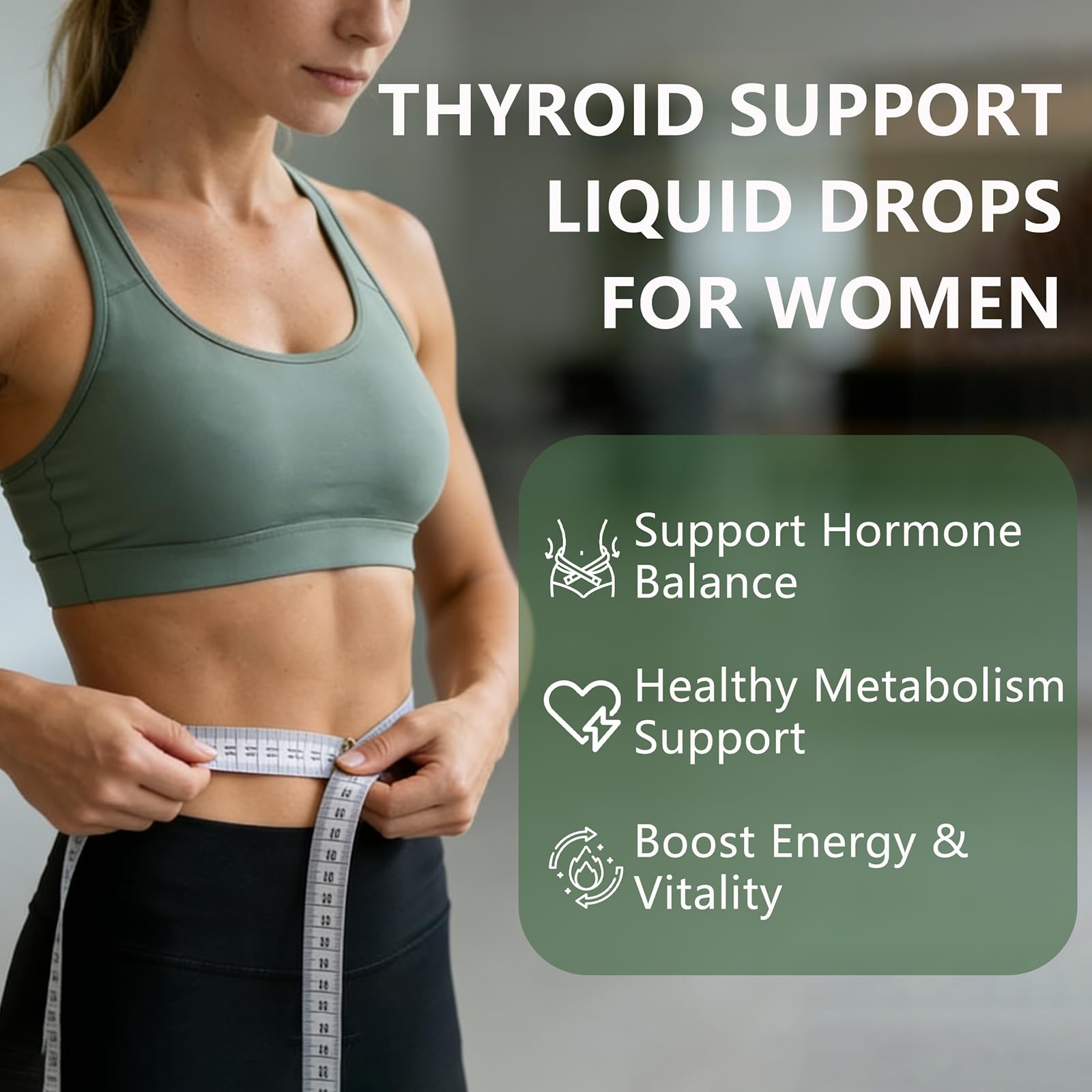 SCEZROB Thyroid Support Drops 30ml bottle with dropper