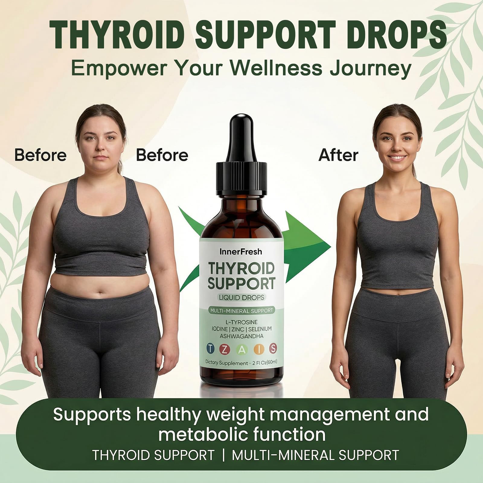 SCEZROB Thyroid Support Drops 30ml packaging