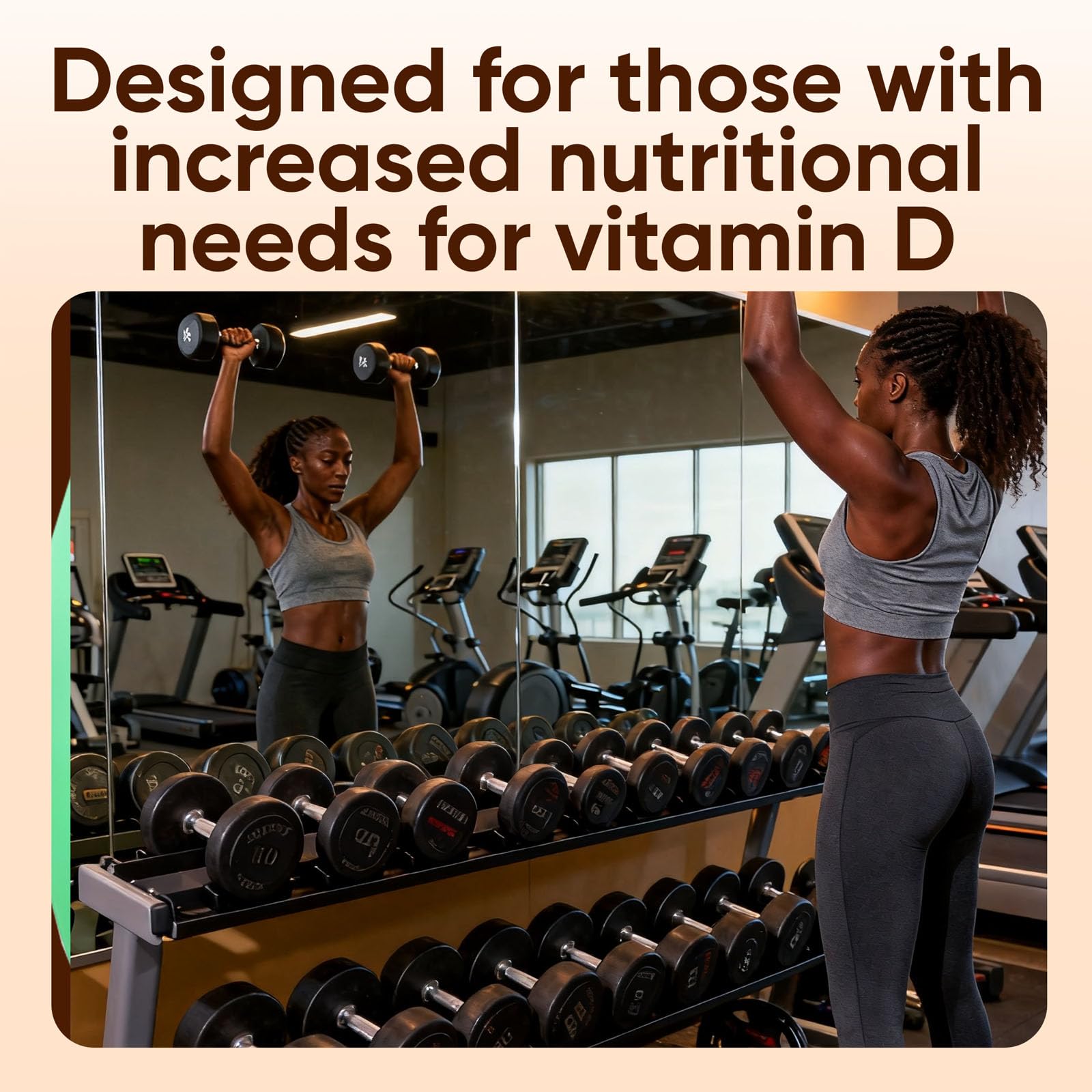 SCEZROB Vitamin D3 & K2 Softgels with a measuring spoon
