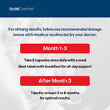 SciatiEase Collagen Supplement bottle with vitamins