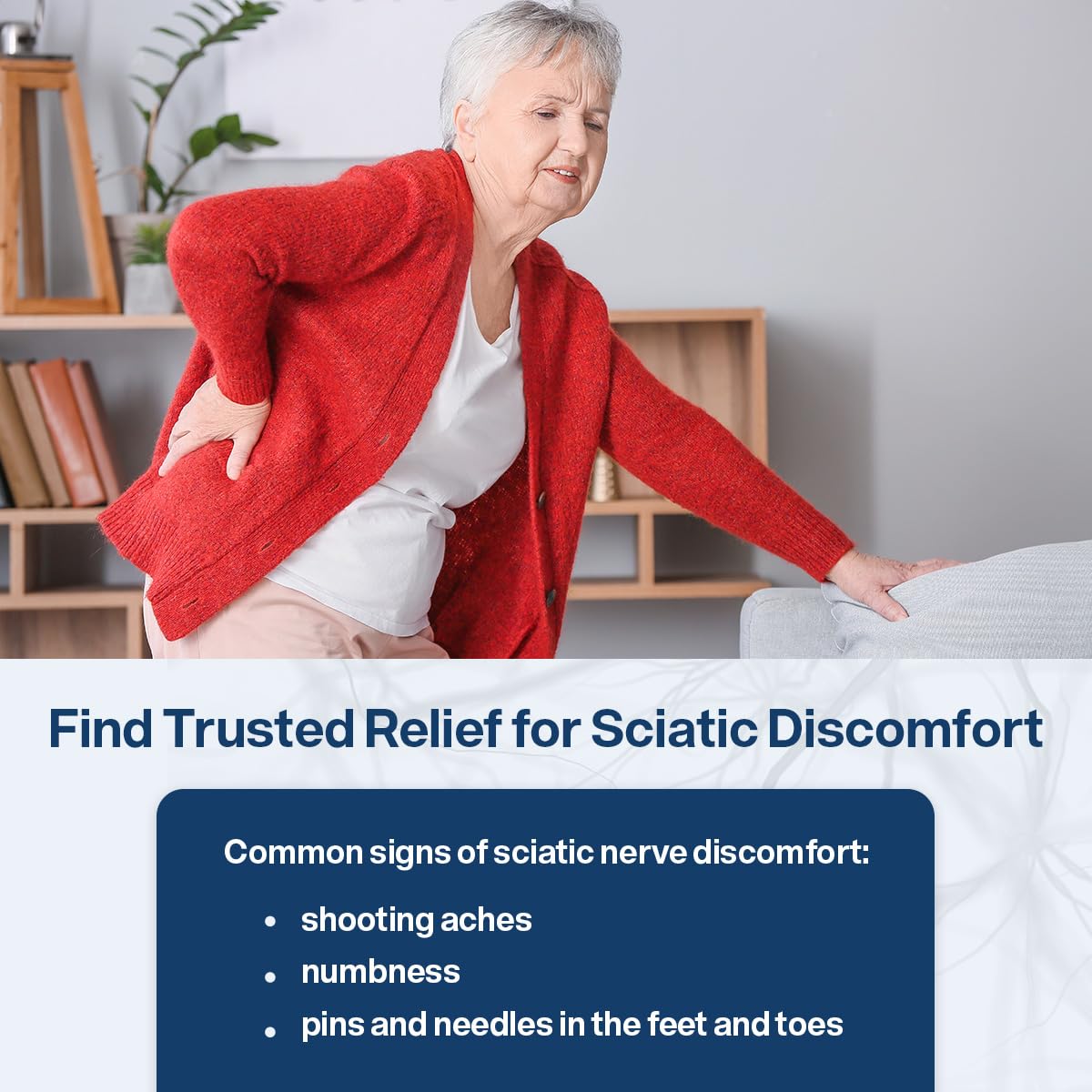 SciatiEase Collagen Supplement ingredients list close-up