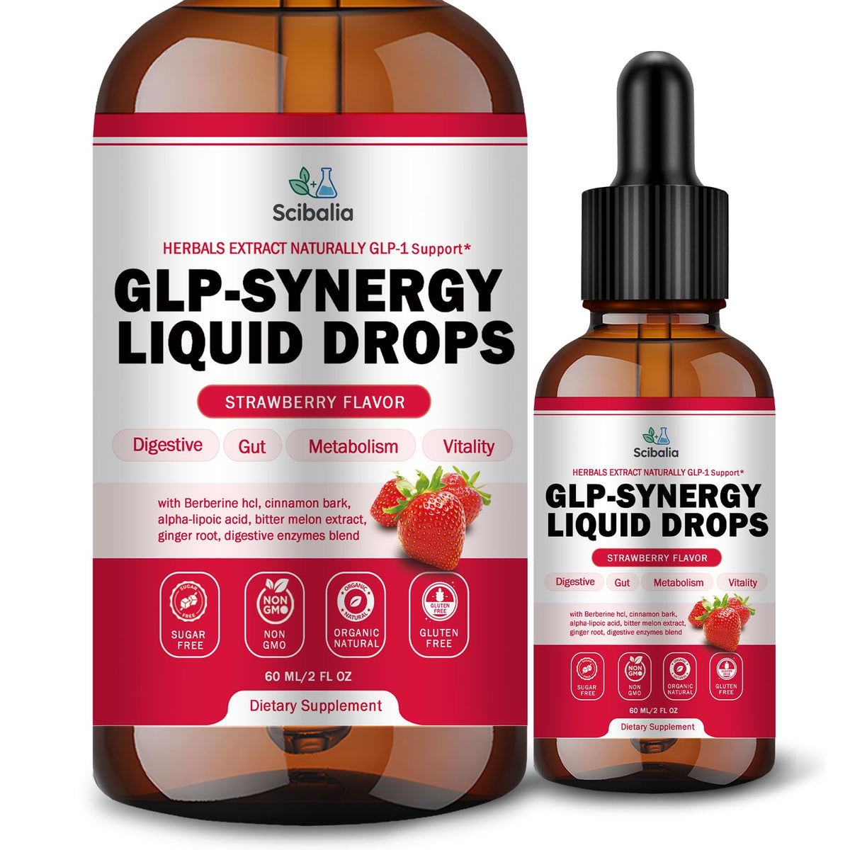 Scibalia GLP-1 Liquid Drops bottle front view