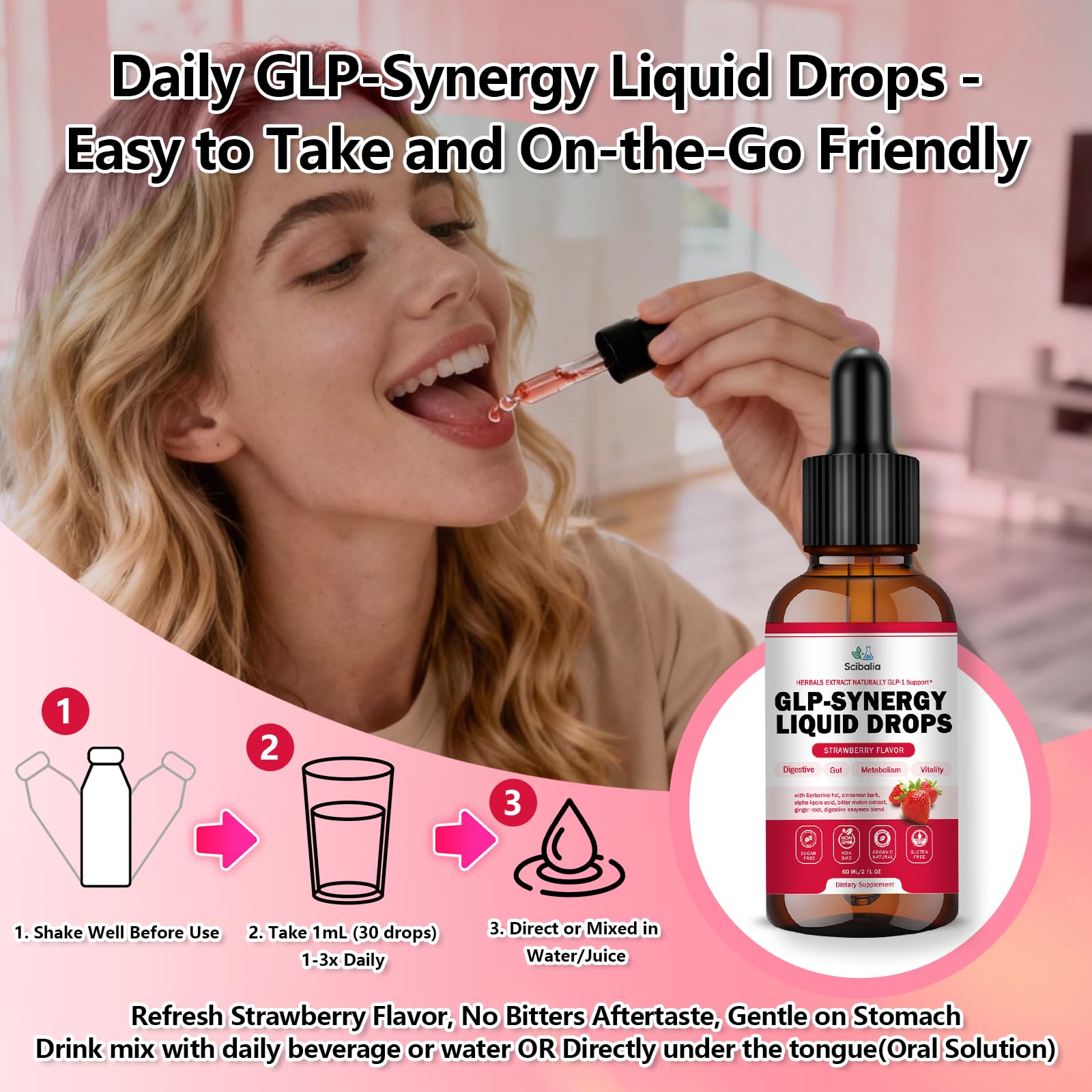 Scibalia GLP-1 Liquid Drops lifestyle image
