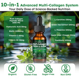 Scibalia Liquid Collagen Drops 141g bottle with cap