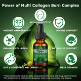 Scibalia Liquid Collagen Drops 141g side view