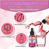 Scibalia Lymphatic Support Liquid Drops 30ml with glass of water