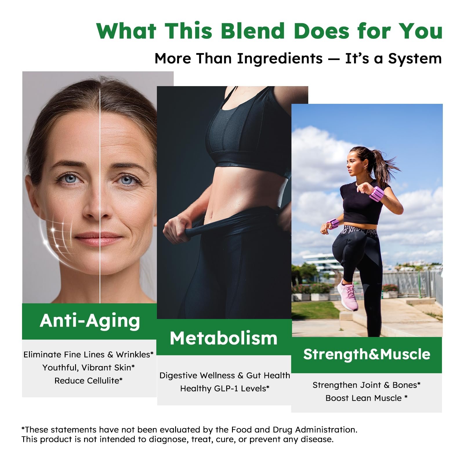 Scibalia Multi Collagen Complex liquid supplement with ingredients list