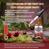 Scibalia Red Yeast Rice Liquid Drops 1200mg ingredients list
