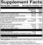 ScienceBased Health AREDS 2 Nutrients capsule bottle side view