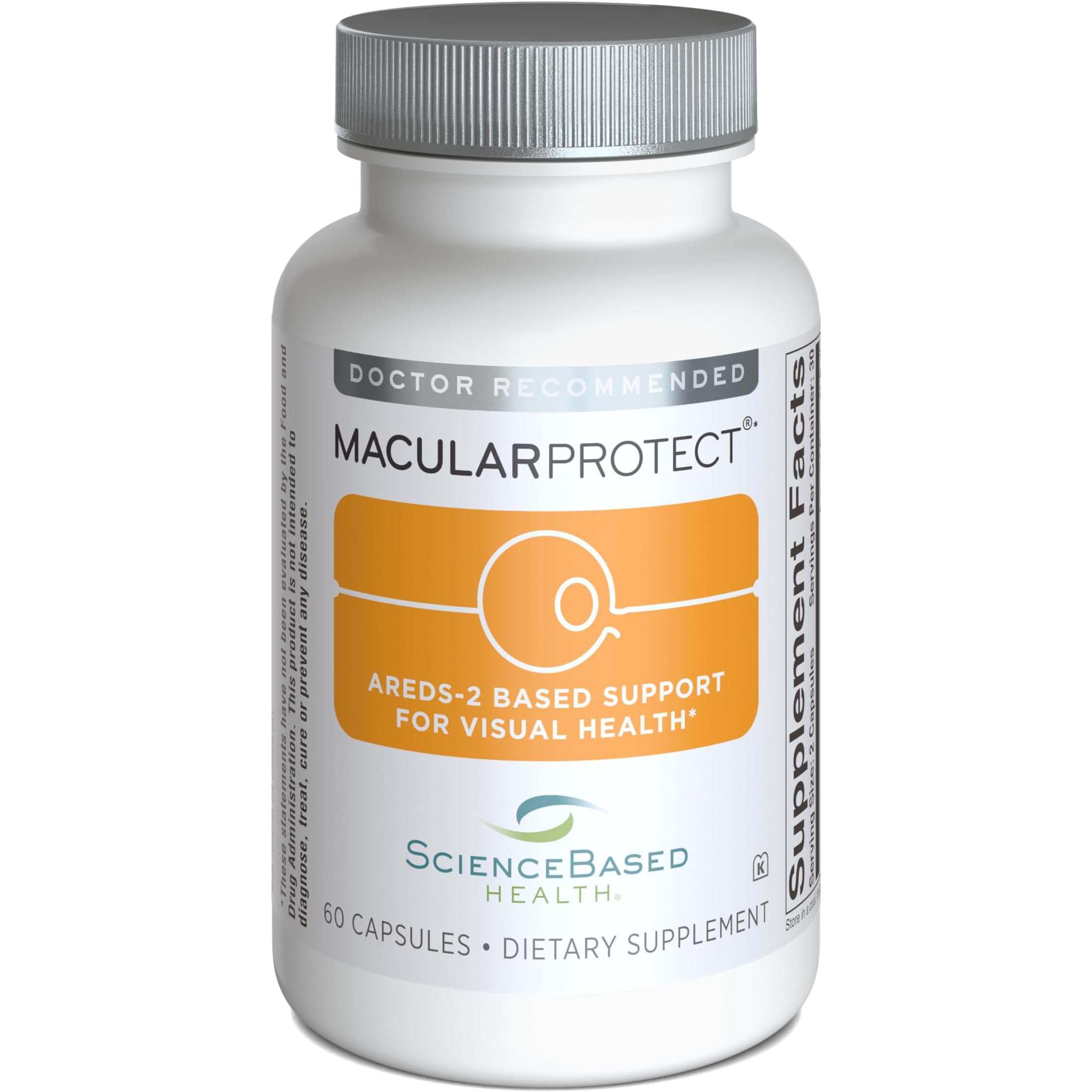 ScienceBased Health AREDS 2 Nutrients Vision Support Capsules front view