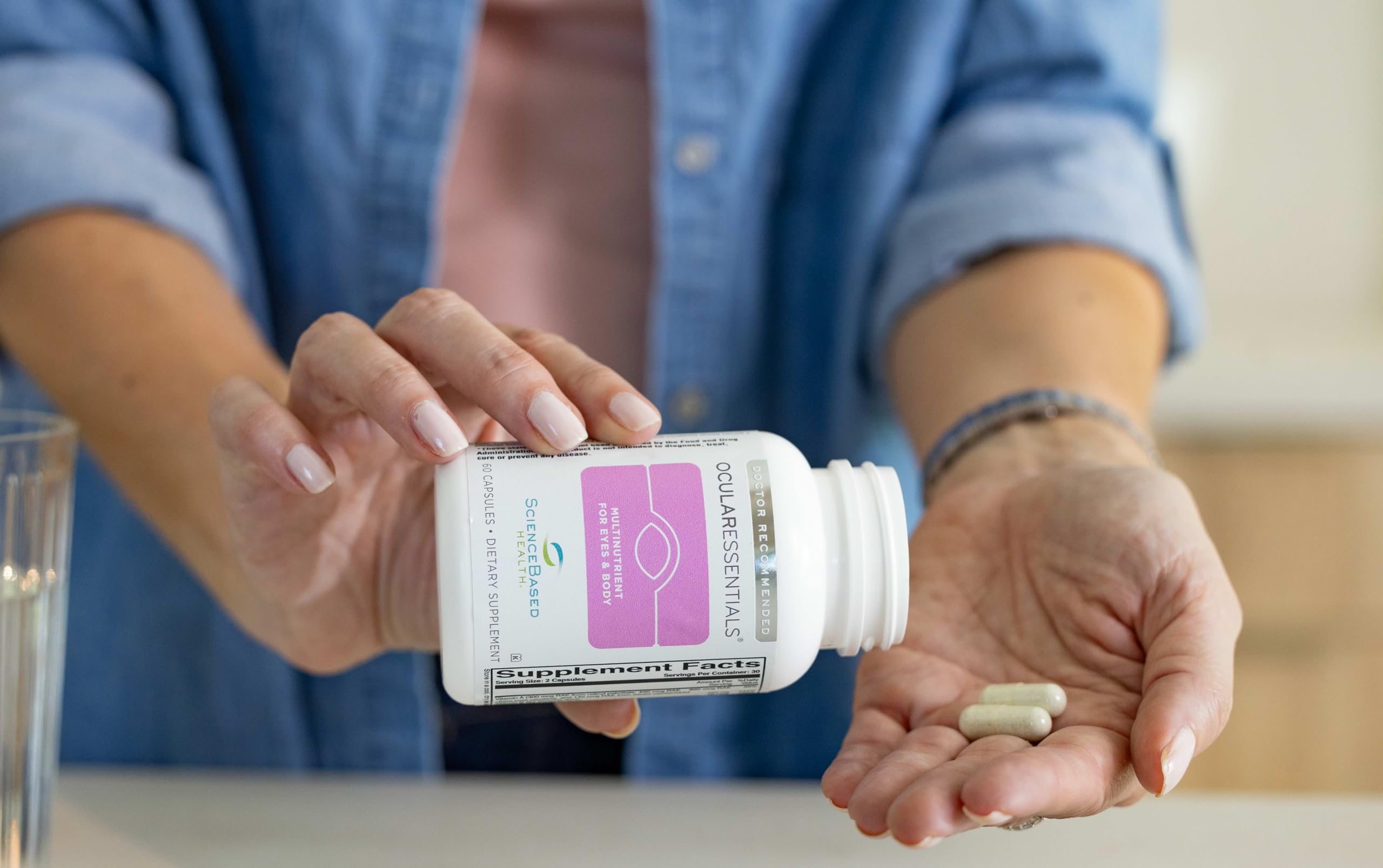 ScienceBased Health Whole Body Multivitamin back view with ingredient list