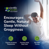 Scientific Health Solutions Melatonin 10mg Sleep Aid back view