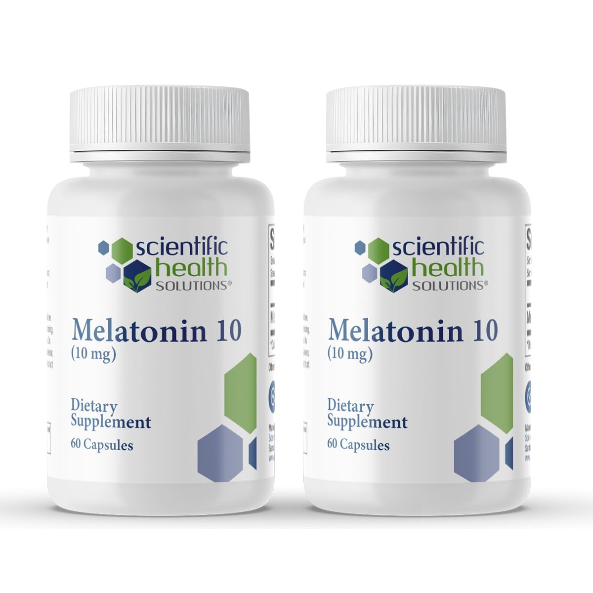 Scientific Health Solutions Melatonin 10mg Sleep Aid front view