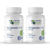 Scientific Health Solutions Melatonin 120mg 2-Pack front view
