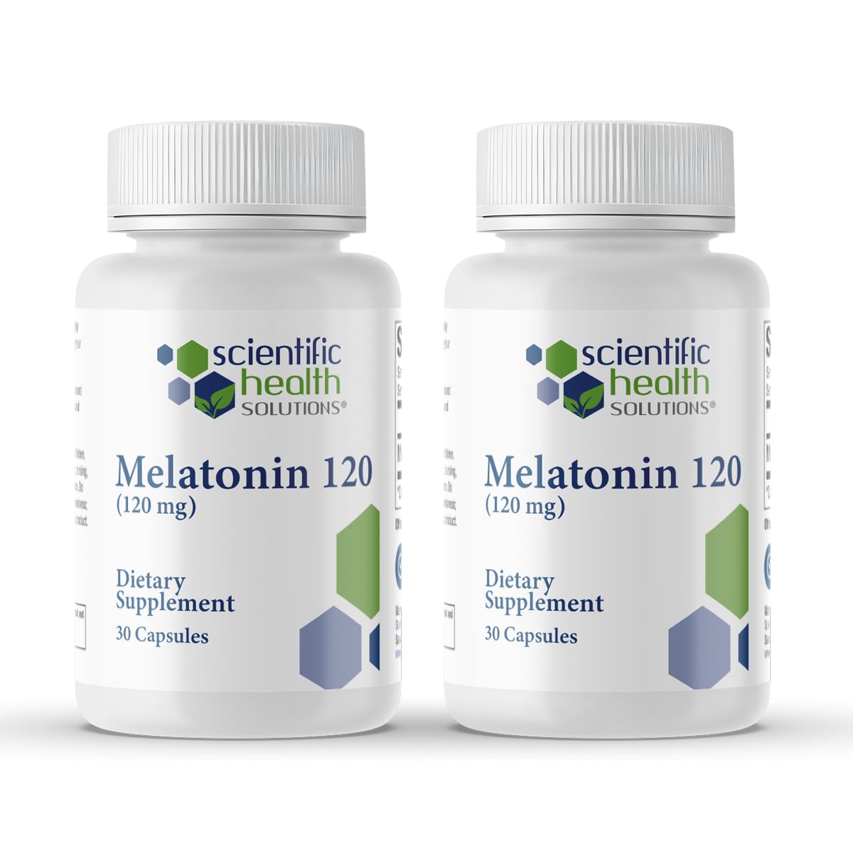 Scientific Health Solutions Melatonin 120mg 2-Pack front view