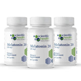 Scientific Health Solutions Melatonin 20mg capsules front view