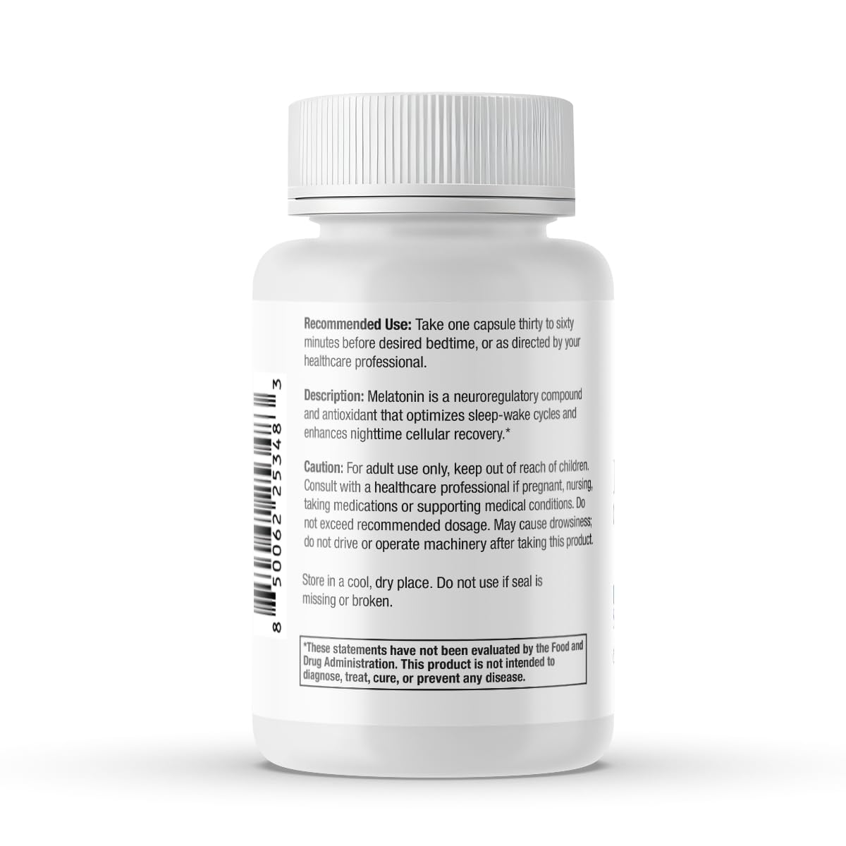 Scientific Health Solutions Melatonin 30mg Sleep Aid with natural colour capsule