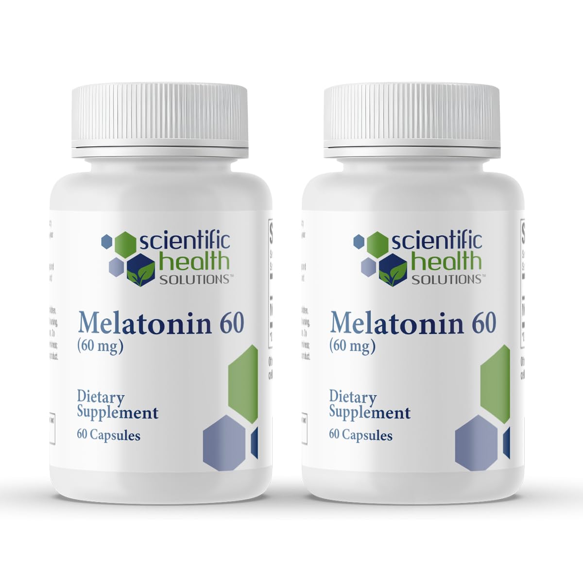 Scientific Health Solutions Melatonin 60mg Sleep Aid front view of packaging
