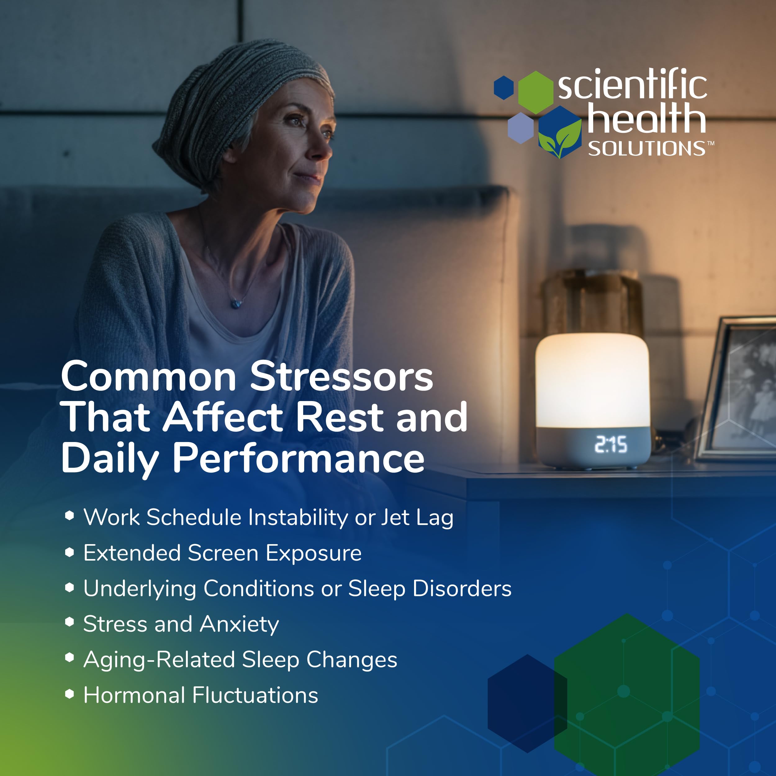 Scientific Health Solutions Melatonin 60mg Sleep Aid side view of packaging