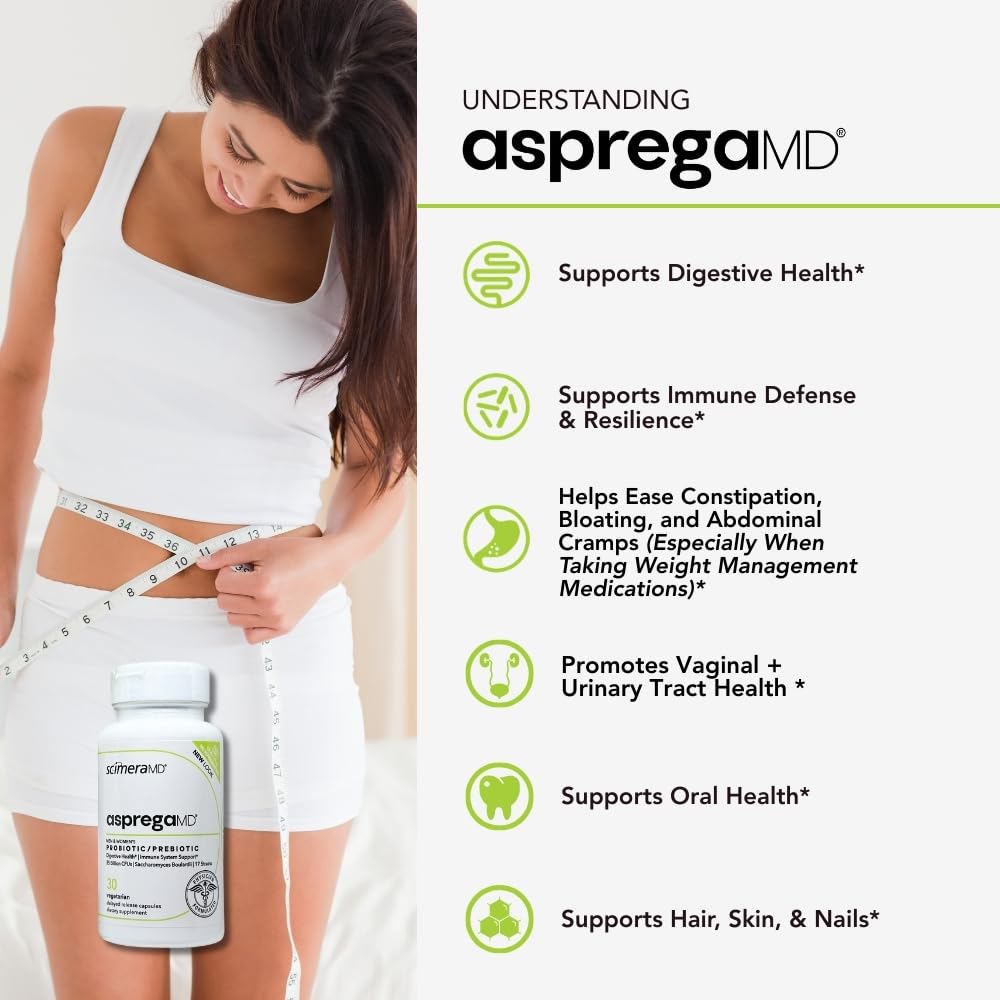 Scimera Bioscience Probiotic Supplement bottle with capsules