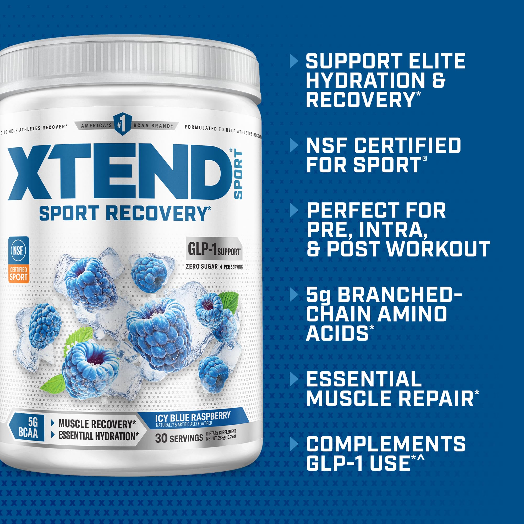 Scivation XTEND BCAA Powder 346g nutritional information