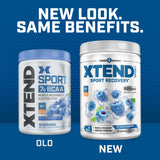 Scivation XTEND BCAA Powder 346g scoop in water
