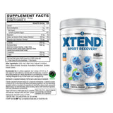 Scivation XTEND BCAA Powder 346g Strawberry Kiwi Splash side view