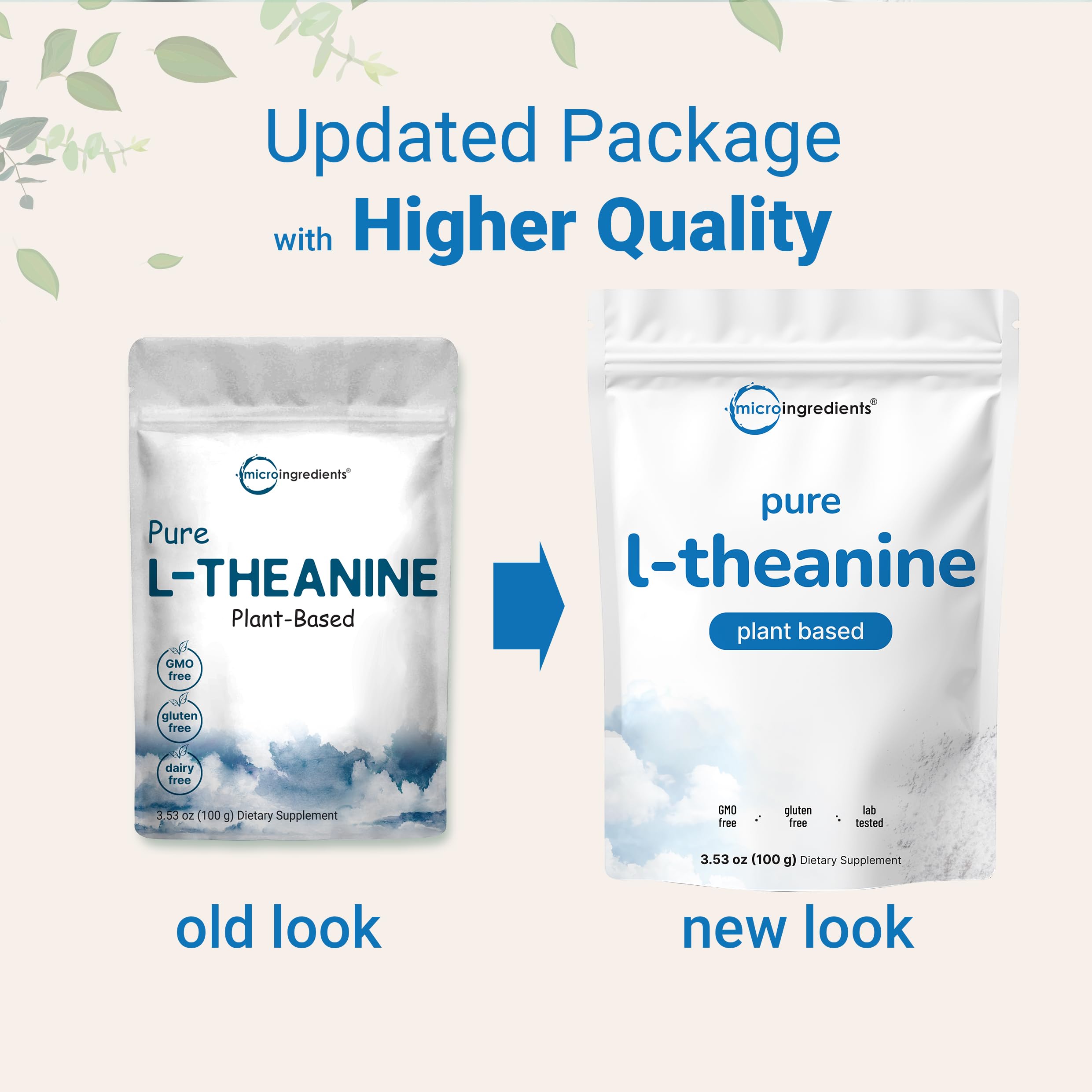 Scoop included with Micro Ingredients L-Theanine Powder