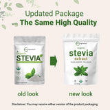 Scoop included with Micro Ingredients Organic Stevia Powder