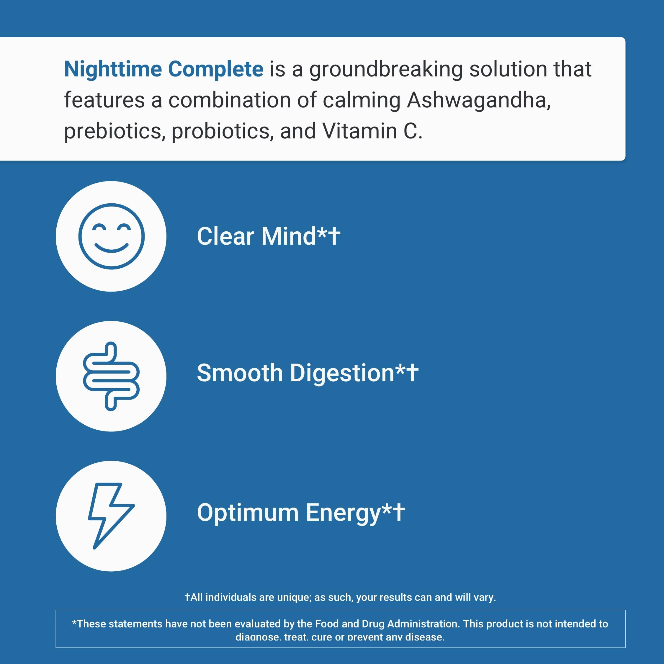 Scoop of ACTIVATEDYOU Nighttime Complete Raspberry Lemonade drink mix