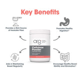 Scoop of Allergy Research Group Cellulose Powder