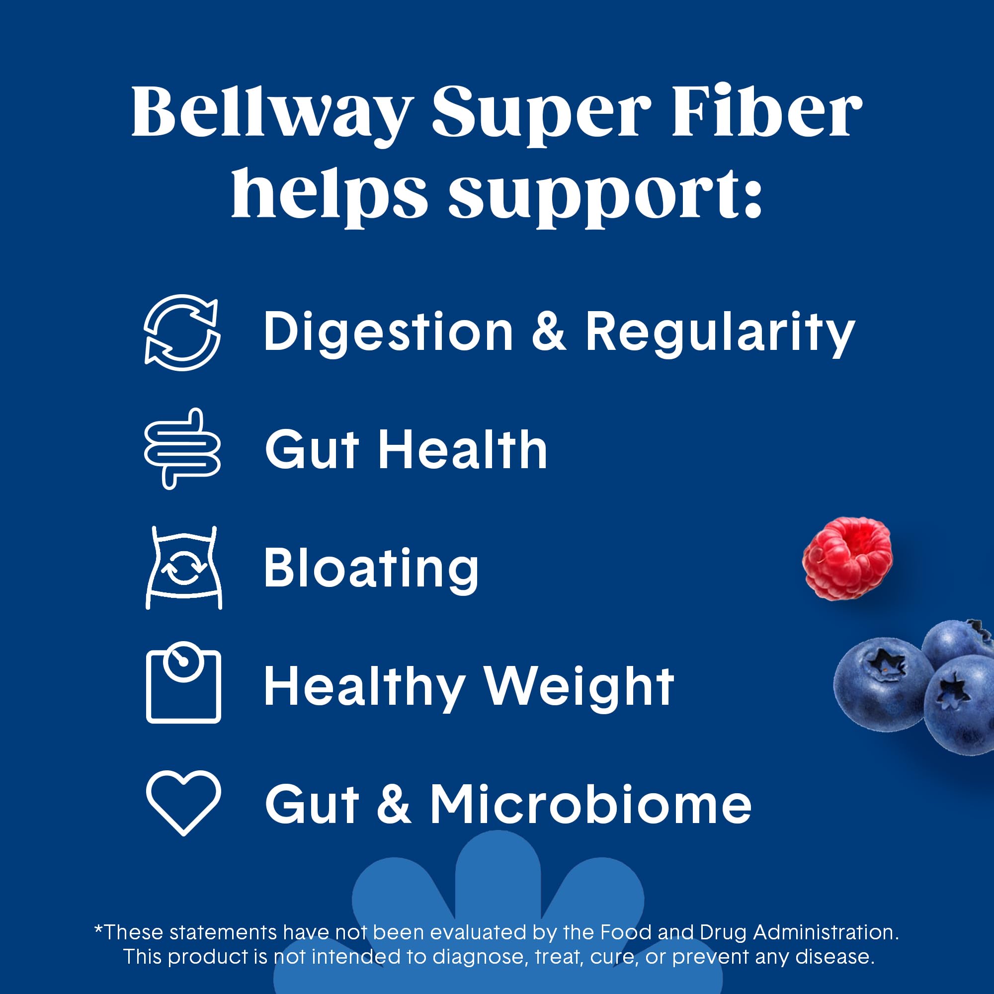 Scoop of Bellway Super Fiber + Fruit Psyllium Powder