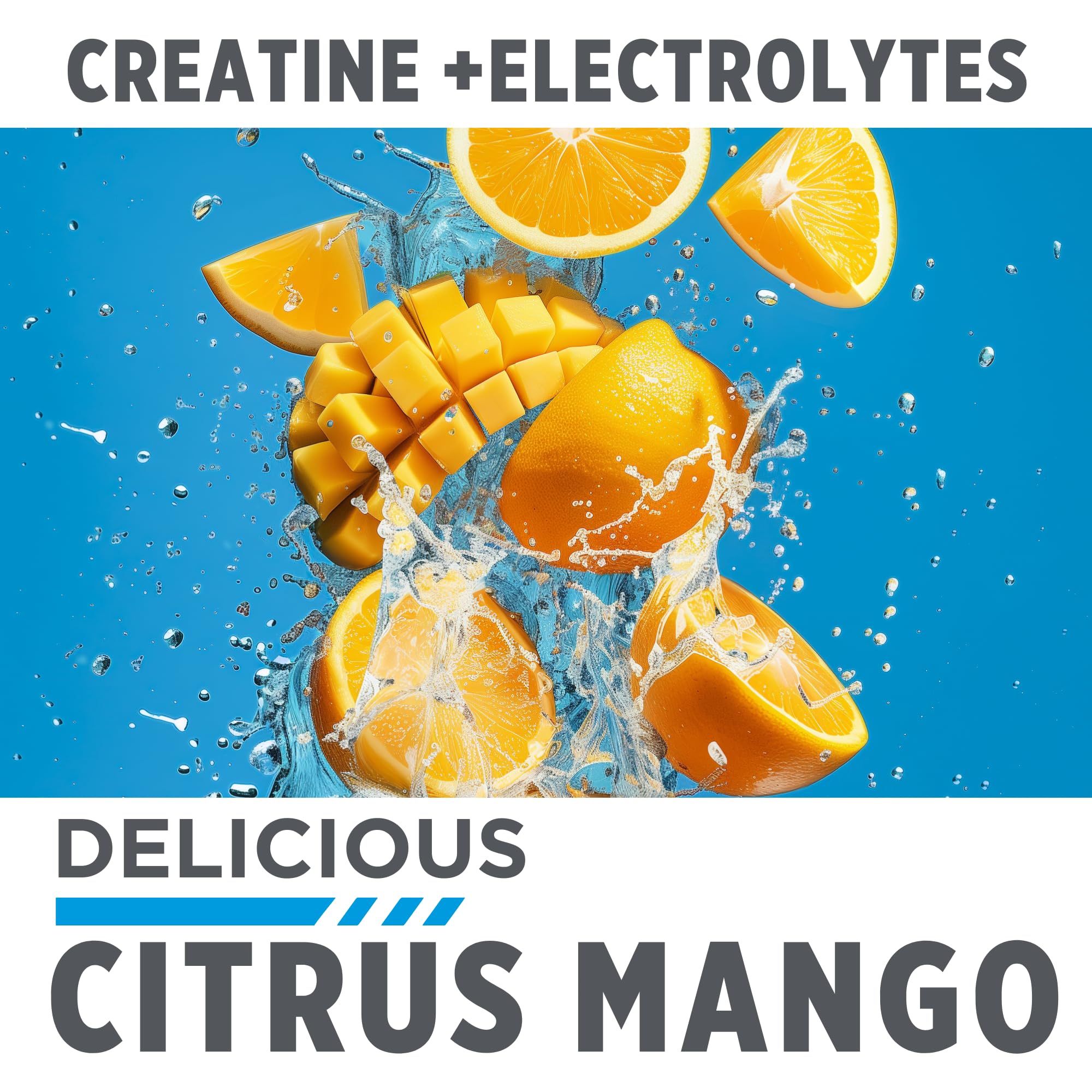 Scoop of CON-CRET Creatine HCl + Hydration powder