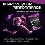 Scoop of COURA Creatine Monohydrate Lemon-Berries powder