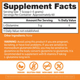 Scoop of Doctor's BEST L-Glutamine Powder