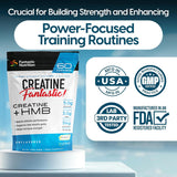 Scoop of Fantastic Nutrition Creatine + HMB powder
