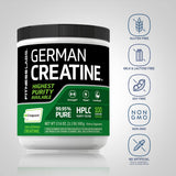 Scoop of Fitness Labs Creatine Monohydrate powder on a table