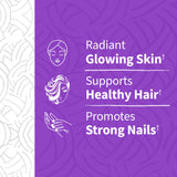 Scoop of Garden of Life Collagen Powder on a wooden spoon