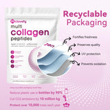 Scoop of Mclovefy Multi Collagen Peptides Powder