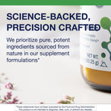 Scoop of Metagenics Prebiotic Powder on a table